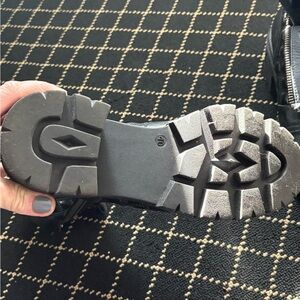 Black Lug Sole Boot - Rugged Tread